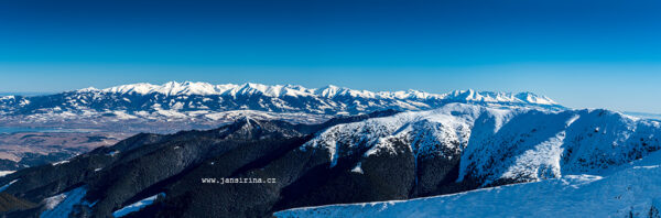 Tatra mountains from Chabenec