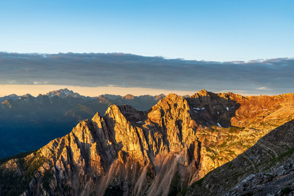 View from Bivacco Mario Rigatti