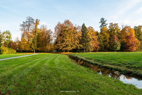 Autumn Park Bozeny Nemcove in Karvina