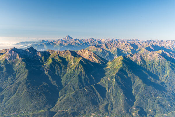 Cottian Alps from Rocciamelone